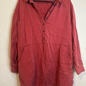 Time and Tru Women's Red Mini Dress